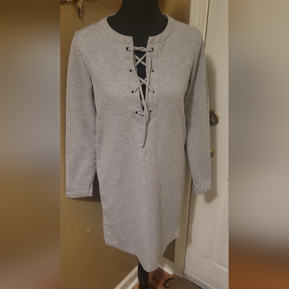 J. Crew Mercantile Heather Grey Dress, Size XS - Picture 2 of 8
